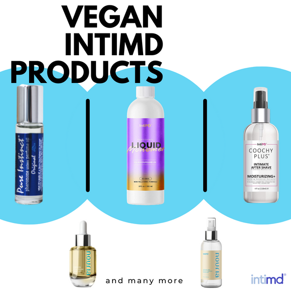 Vegan IntiMD Products, Including Pure Instinct, Coochy Plus, VWELL Dilators, and more