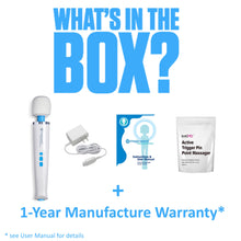 Load image into Gallery viewer, Magic Wand Waterproof HV-360 Personal Massager with IntiMD Active Trigger Pin Point Massager