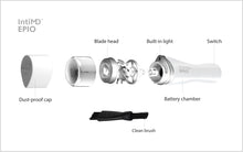 Load image into Gallery viewer, IntiMD EPIO Portable Compact Discreet Hair Remover With Built in Light