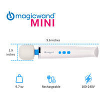 Load image into Gallery viewer, Magic Wand Mini HV-135 Personal Massager with IntiMD Active Trigger Pin Point Massager