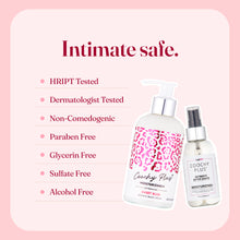 Load image into Gallery viewer, Coochy Plus Intimate Shaving Complete Kit - SWEET BLISS & Organic After Shave Protection Soothing Moisturizer Mist – Antioxidant Formula