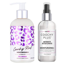 Load image into Gallery viewer, Coochy Plus Intimate Shaving Complete Kit - The Origin & Organic After Shave Protection Soothing Moisturizer Mist – Antioxidant Formula