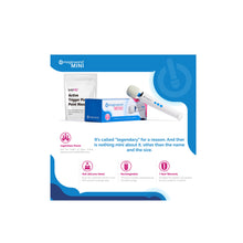 Load image into Gallery viewer, Magic Wand Mini HV-135 Personal Massager with IntiMD Active Trigger Pin Point Massager