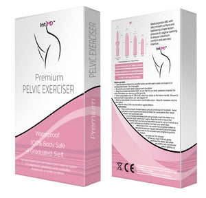 IntiMD Active Pelvic Exerciser Set for Incontinence and Strengthens Pelvic Floor - Top Physician Recommended