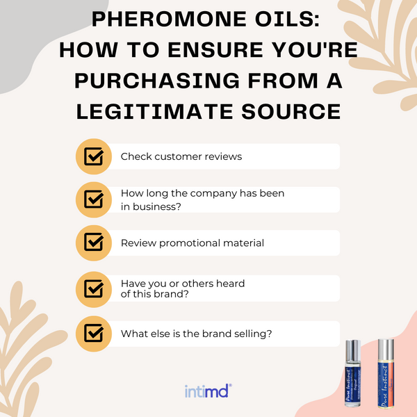 Pheromone Oils: Ensure Purchasing From a Legitimate Source