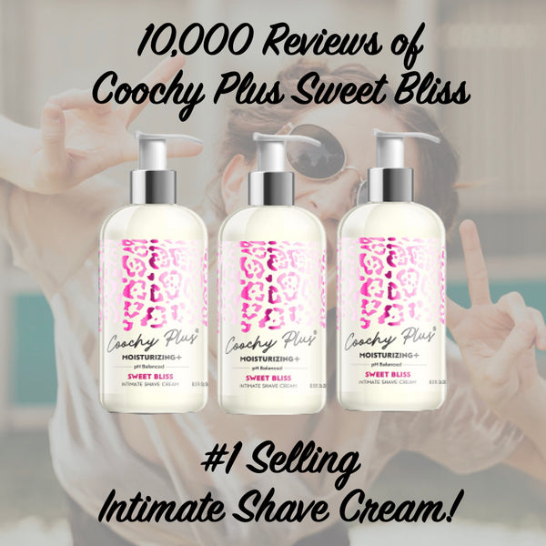 The #1 Selling Intimate Shaving Cream on Amazon, Coochy Plus Sweet Bliss