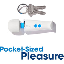 Load image into Gallery viewer, Magic Wand Micro (HV-60) Mini Handheld Massager, Compact &amp; Portable, Powerful Vibration, Rechargeable Cordless Design, Travel Size Personal Massager with Multiple Speeds
