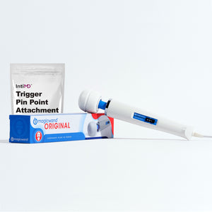 Magic Wand Original + IntiMD Trigger Pin Point Attachment