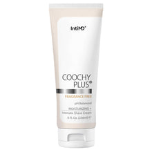 Load image into Gallery viewer, Coochy Plus Intimate Shaving Cream FRAGRANCE FREE For Pubic, Bikini Line, Armpit and more - Rash-Free With Patent-Pending MOISTURIZING+ Formula 8 Oz.
