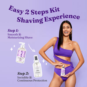Coochy Plus Intimate Shaving Complete Kit - The Origin & Organic After Shave Protection Soothing Moisturizer Mist – Antioxidant Formula