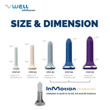 Load image into Gallery viewer, VWELL InMotion Advanced Dilator Exerciser Trainer Set Pelvic Floor Muscle InMotion Technology Active Pellets for Her Woman (Advanced 5 Kit System)
