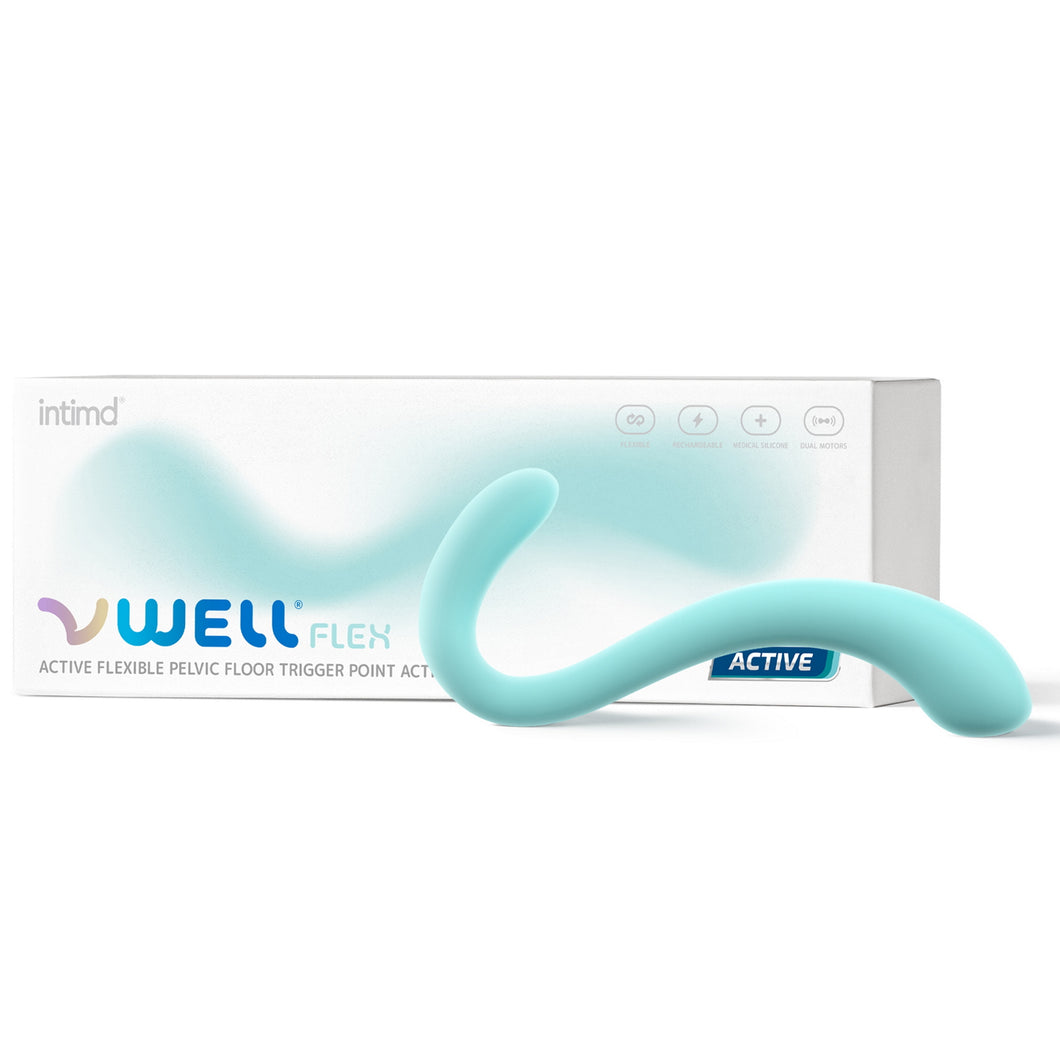 VWELL Flex Pelvic Floor Muscle Trigger Point Relaxer with Dual Active & Flexible Shaft
