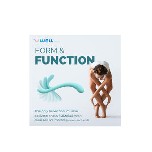 VWELL Flex Pelvic Floor Muscle Trigger Point Relaxer with Dual Active & Flexible Shaft