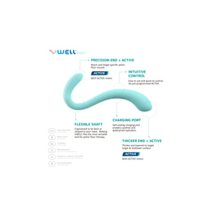 VWELL Flex Pelvic Floor Muscle Trigger Point Relaxer with Dual Active & Flexible Shaft