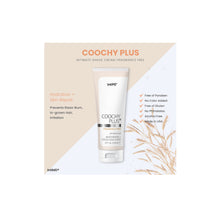 Load image into Gallery viewer, Coochy Plus 3-Steps Kit Intimate Shave Gift Set: NOURIA Pre-Shave Elixir + Coochy Plus Shave Cream Fragrance Free + NOURIA After Shave Protection Mist
