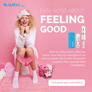 KWELL Smart Kegel EMS Painless Pelvic Floor Muscle Exerciser Trainer Toner Stimulator for Women Electrical Muscle Stimulation