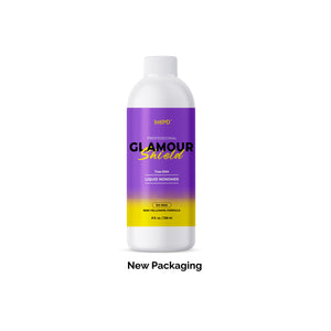 Professional Liquid Monomer by IntiMD 8 Fl oz, Advanced GlamourShield acrylic formula, no MMA, Non-Yellowing, Acrylic Nail Art Extension Carving