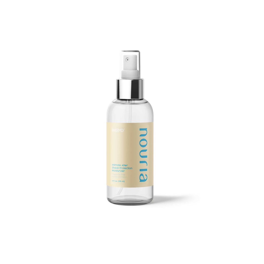 NOURIA Intimate After Shave Protection Moisturizer By Coochy Plus - FRAGRANCE FREE: Delicate MOISTURIZING PLUS Soothing Mist