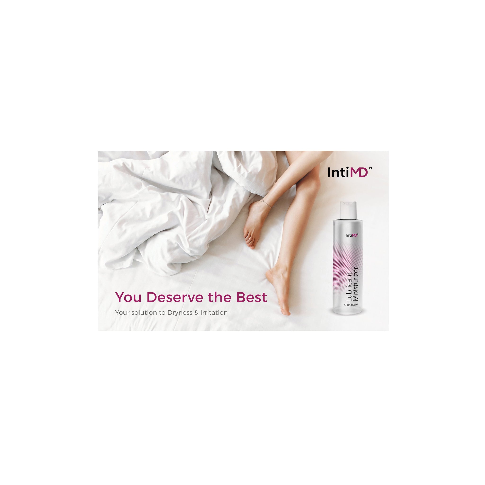 IntiMD Personal Lubricant Moisturizer Water Based Lube 8.5oz IntiMD Personal Lubricant Moisturizer Water Based Lube 8.5oz